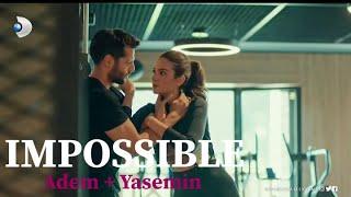 A love story of a bodyguard and a model | yeni hayat | adem + yasemin | turkish drama|
