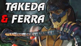 Getting Started With Takeda And Ferra In Mortal Kombat 1