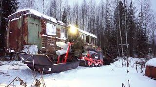 ИЗБА ИЗ ВАГОНА УЖД! / РЫБАЛКА ХАРИУСА / НАШЛИ ЗАБРОШЕННУЮ СТОЯНКУ / 1 Часть