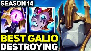 RANK 1 BEST GALIO SHOWS HOW TO DESTROY! | League of Legends