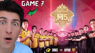 MLBB NOOB Reacts to Mobile Legends M5 FINALS GAME 7