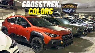 2024 Subaru Crosstrek Wilderness Colors