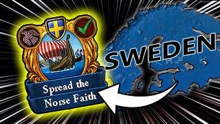 The NORSE Path NO ONE Chooses As SWEDEN in EU4 1.36