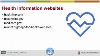 Intro to consumer health websites  |  Ohio State Medical Center