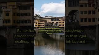 Famous Places to Visit:  3 Facts about Ponte Vecchio in Florence, Italy. #amazing #facts