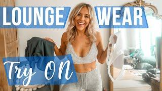 LOUNGEWEAR TRY ON HAUL - AT HOME CLOTHES - COMFY CLOTHES / Topshop, NastyGal, GymShark Cosy Haul