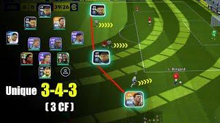 Unique 3-4-3  3 Centre Strikers  PES EMPIRE •