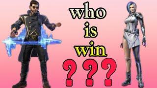 Free fire DJ alok vs A124 who is best ability testing video by RJ50 ff