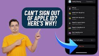 Can't Sign Out of Apple ID on Your iPhone? Here's Why!