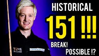 This 151 break will go down in history forever! Neil Robertson!!