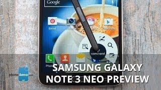 Samsung Galaxy Note 3 Neo Preview