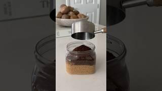 DIY coffee sugar scrub #asmr #asmrsounds #satisfying #diy #bodyscrub #aesthetic #thatgirl #viral