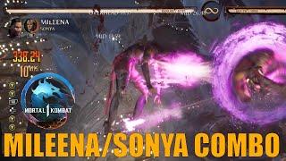 MK1 Combo: Mileena/Sonya (center) - Accessible for Blind FGC - Mortal Kombat 1