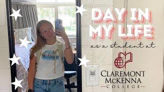 day in my life as a student at claremont mckenna!