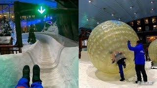 Tour of Ski Dubai - Largest Indoor Ski & Snowboard Resort in the Desert