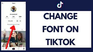 How to Change Font on TikTok (2021) | Use Fancy Fonts in TikTok