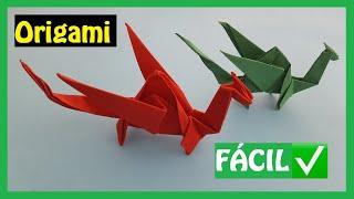 How to make a paper Dragon - Origami
