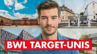 Die besten Unis für ein BWL-Studium (2023)