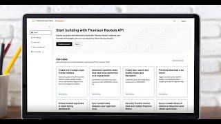 Building a Future Together with Thomson Reuters global Developer Portal
