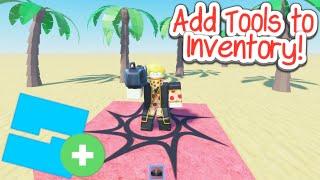 How to Add Tools to Inventory on Roblox Studio! (2024)