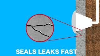 LeakShot Leak Sealant for Pools, Spas, Fountains, Ponds and more! Fix A Leak Fast and Easy.