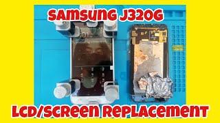 SAMSUNG J320G (2016) LCD / SCREEN REPLACEMENT | loisan TV