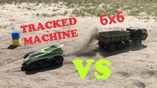 RC Cars Fayee FY004A 6x6 VS NIKO Veloci Trax | 6wd VS tracked machine