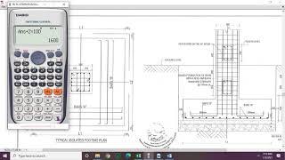 BBS (Bar bending Schedule ) of isolated Footings With  Excel File and Example