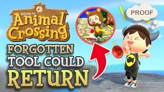 FORGOTTEN Animal Crossing TOOL Could RETURN!