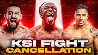 KSI CANCEL his FIGHT with Slim and Anthony Taylor due to INJURY !