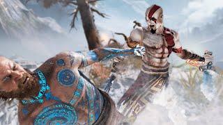 PS2 God of War 1 Kratos Skin VS Baldur (God of War PC Gameplay)