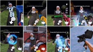 Ice Scream 8 Evil Nun Vs All Weapons