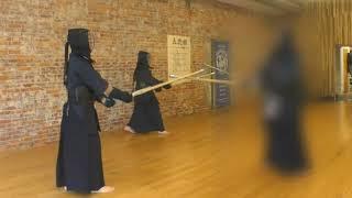 Variety of Strikes After Taking Centre in #Kendo