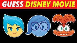 Guess DISNEY Movie by Emoji  Inside Out 2, Elemental, Wish & More