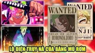 [Rò Rỉ Spoiler One Piece 1058] Công Bố Truy Nã Mới ZORO, SANJ, JINBE! Băng Mũ Rơm Vs Buster Call?