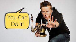 Derek Brown Teaches Me How to Beatbox on Sax in 5 Minutes