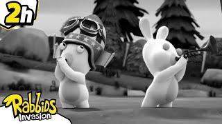 The Tortured Rabbids Department | RABBIDS INVASION | 2H New compilation | Cartoon for kids