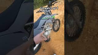 2024 KAWASAKI KLX230R Cold Start! Pt 1 #automobile #dirtbikesarecool #subscribe