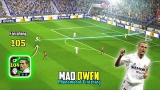 Catch Him if You Can  Michen Owen Real Madrid Double Booster Card Review in eFootball 25 Mobile 