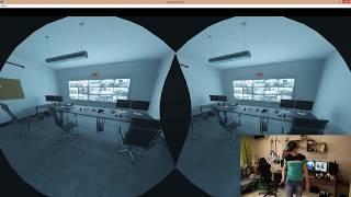 VR test QA Office and Security Room