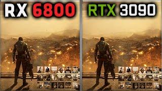 RX 6800 vs RTX 3090 Benchmark – 59 Tests