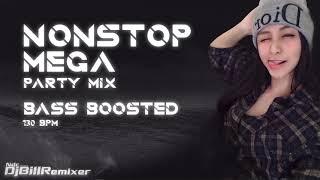 BEST Nonstop Mega Party Mix  DJ BilLRemixer (Bass Boosted Remix) Vol.11
