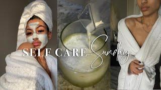 Self care Sunday vlog | de-stressing, body reset, relaxing by yourself