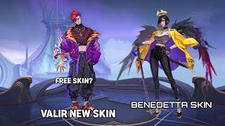 FREE NEW SKIN VALIR? Benedetta New Epic Skin Survey | MLBB