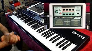 SynthMaster Player AUv3 Through Klevgrand Reamp AUv3 - iPad Demo