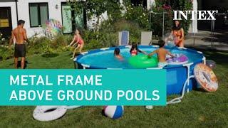 Intex® Metal Frame Above Ground Pools