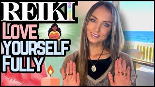 Reiki To Release Self Loathing & Embody Unconditional Self Love | Energy Healing / ASMR