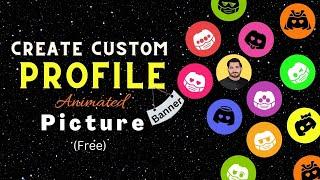 How to Create a Custom Animated Profile Picture and Banner for Discord (FREE)