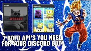 7 BDFD API'S YOU NEED FOR YOUR DISCORD BOT! | 2021