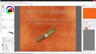 Intro To Firealpaca a Free Painting Software